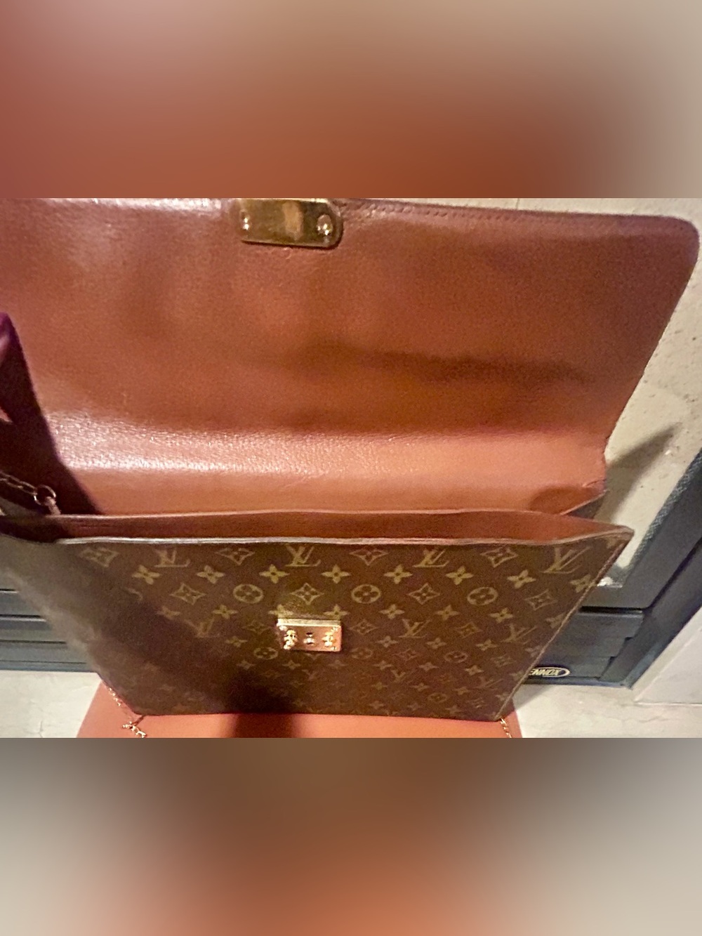 Louis Vuitton Monogram Porte-Documents Sénateur Vintage from 70/80’s. - Picture 7 of 16